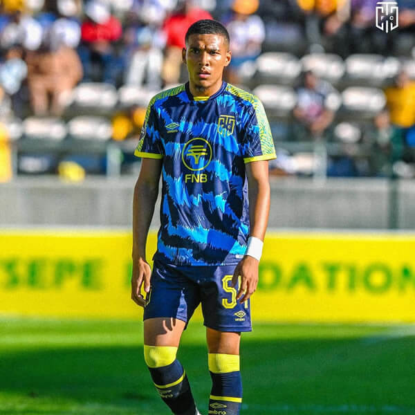 Jody Ah Shene pictured on Saturday 30 March 2024 during his Premier Soccer League (PSL) debut for Cape Town City