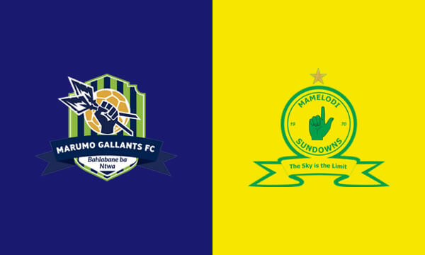Marumo Gallants vs Mamelodi Sundowns Betway Premiership match