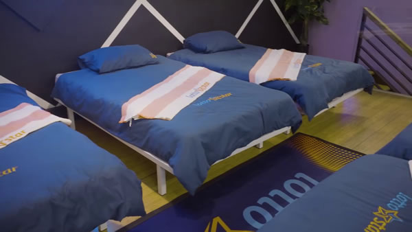 Bedroom 2 of the Big Brother Mzansi Season 6 Bazozwa house