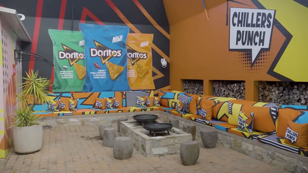 Braai area of the Big Brother Mzansi Season 6 Bazozwa house