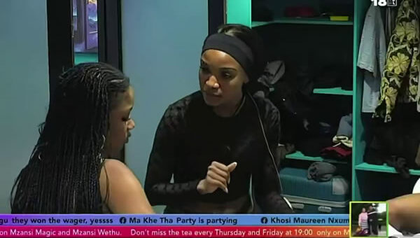 Big Brother Mzansi Season 6 Bazozwa housemates Thandeka and Liema talk issues out