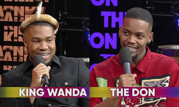 King Wanda and The Don – the two housemates evicted from Big Brother Mzansi Bazozwa at the end of Week 8 King Wanda and The Don – the two housemates evicted from Big Brother Mzansi Bazozwa at the end of Week 8