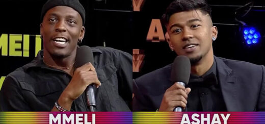 Mmeli and Ashay – the two housemates evicted from Big Brother Mzansi Season 6 Bazozwa at the end of Week 9