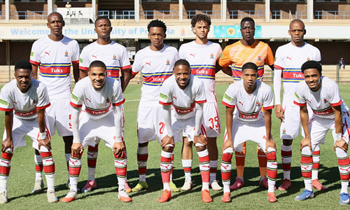 University of Pretoria FC starting 11 against Midlands Wanderers on Saturday 29 August 2026